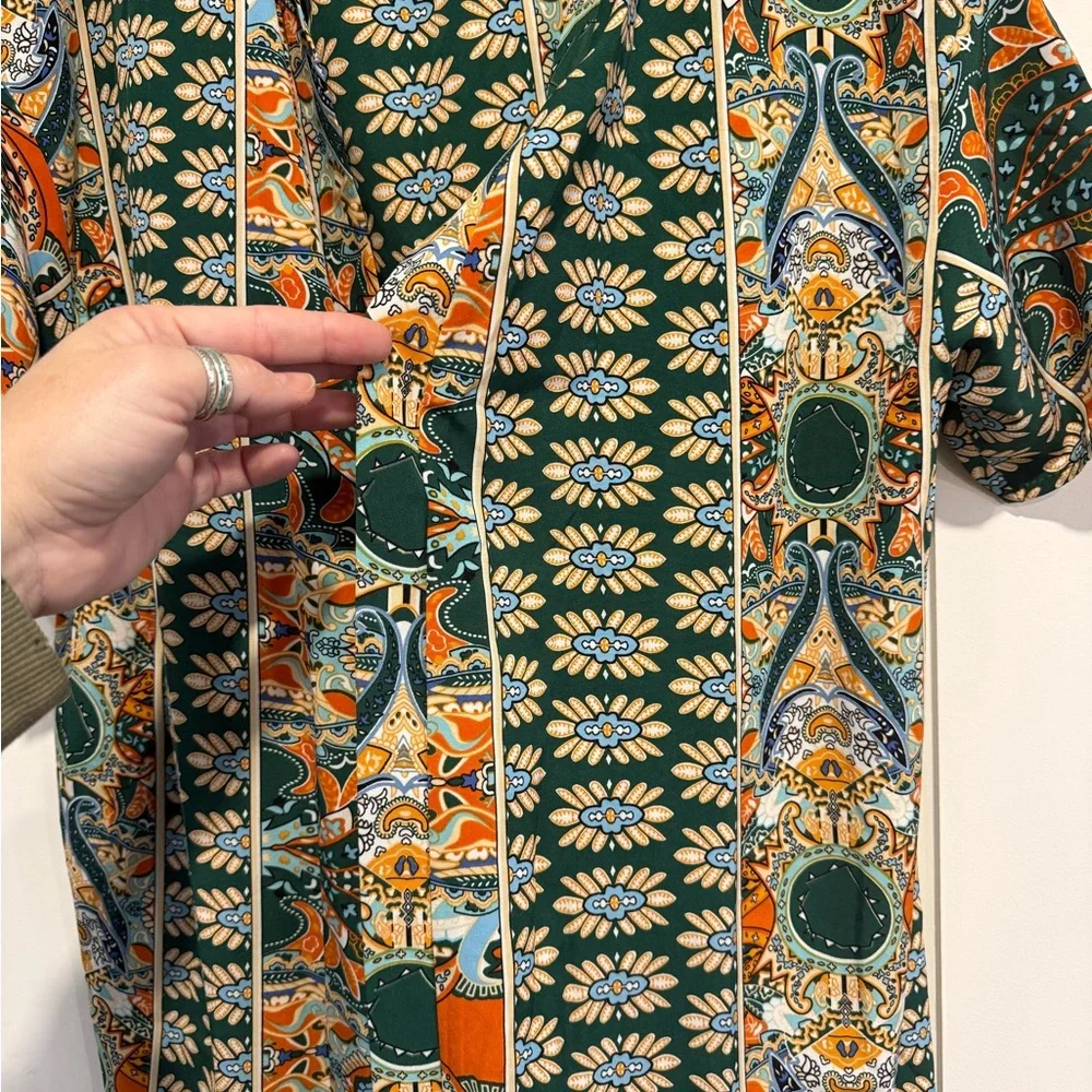 SHEIN Multicolor Patterned Robe - Picture 4 of 4